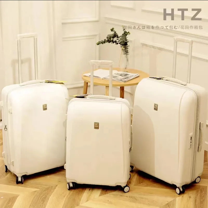 Luggage Women's trolley case Men's universal wheel 20 "password suitcase  24 Silent