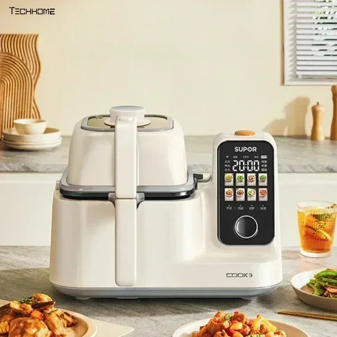 Automatic Cooking Machine Home Stir-fry Robot Multi-function All-in-one Large-capacity Intelligent  mutfak robotları new