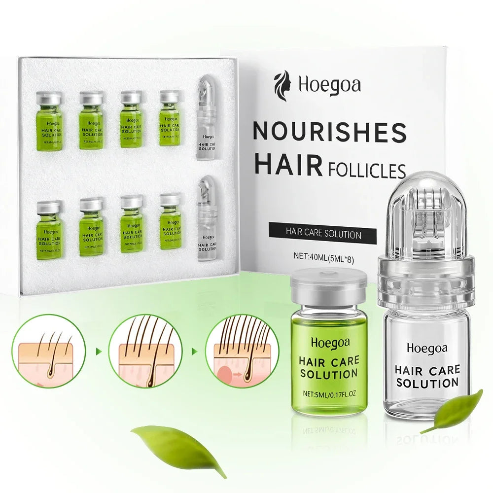 Lightweight Hair Serum Strengthens Roots — Green | KIMLUD