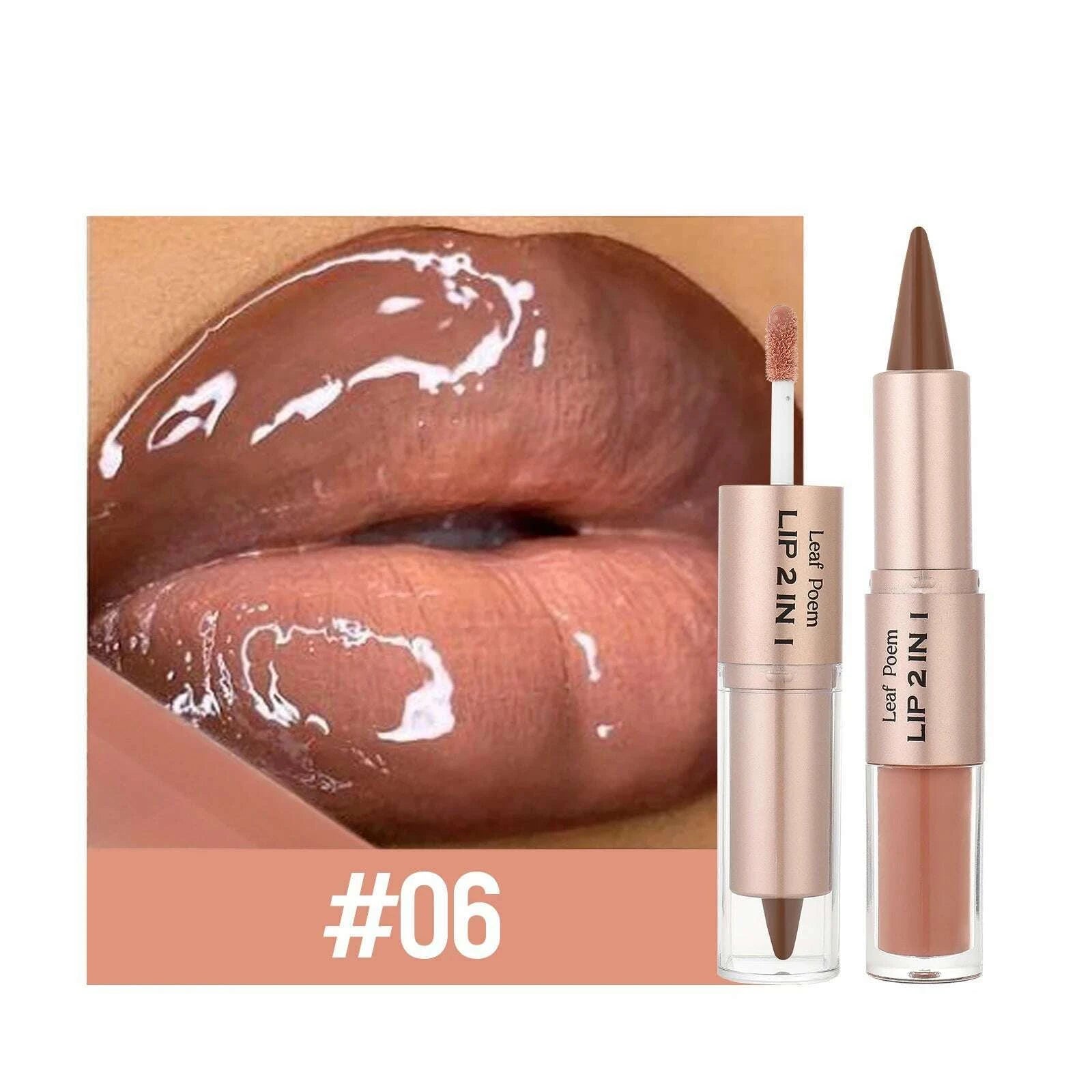 black-brown-tapered-lip-liner-contour-pencil-double-head-mirror-plumping-lip-glaze-crystal-lip-gloss-sexy-red-lips-tint-makeup-kimlud-kimlud-33921236
