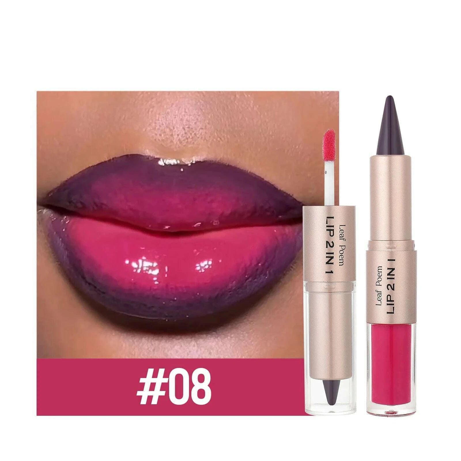 black-brown-tapered-lip-liner-contour-pencil-double-head-mirror-plumping-lip-glaze-crystal-lip-gloss-sexy-red-lips-tint-makeup-kimlud-kimlud-33921230