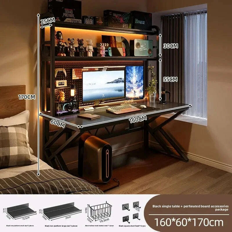ergonomic-gaming-desk-with-built-in-bookshelf-cable-management-system-compact-computer-desk-for-small-spaces-bedroom-homekimludkimlud-35572293