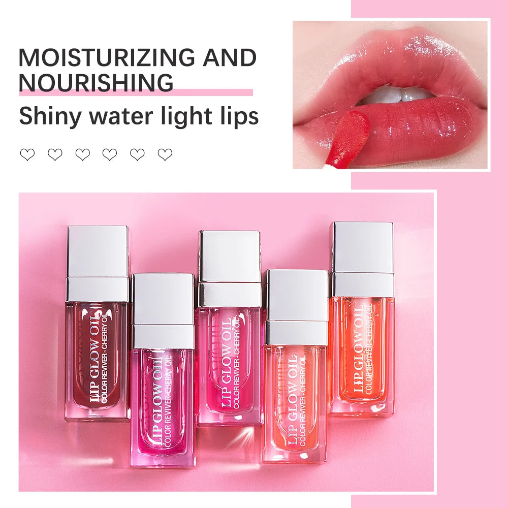 Lip Oil Gloss Moisturizing Balm — Soft Pink | KIMLUD
