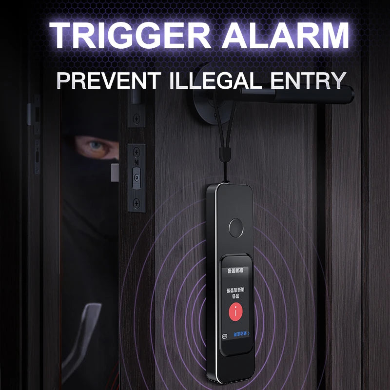 Hidden Camera Detector 1.9 Inch Touch Screen — Black | KIMLUD