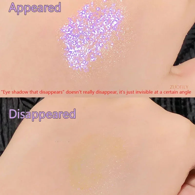 Glitter Eyeshadow Palette – Waterproof – Palette – Purple | KIMLUD