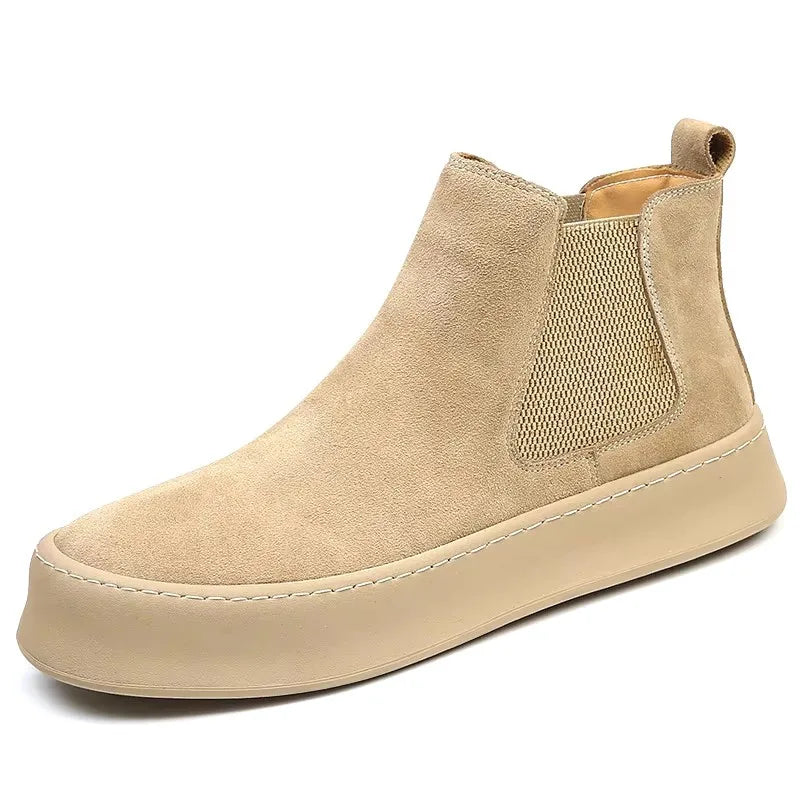 Chelsea Boots – Slip-On Safety – Leather | KIMLUD