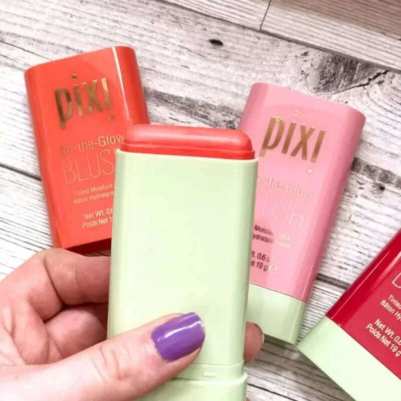 pixi-make-up-functional-blush-stick-easy-color-rouge-blusher-cream-waterproof-high-color-rendering-brightening-skin-tone-hot-kimlud-kimlud-33911545
