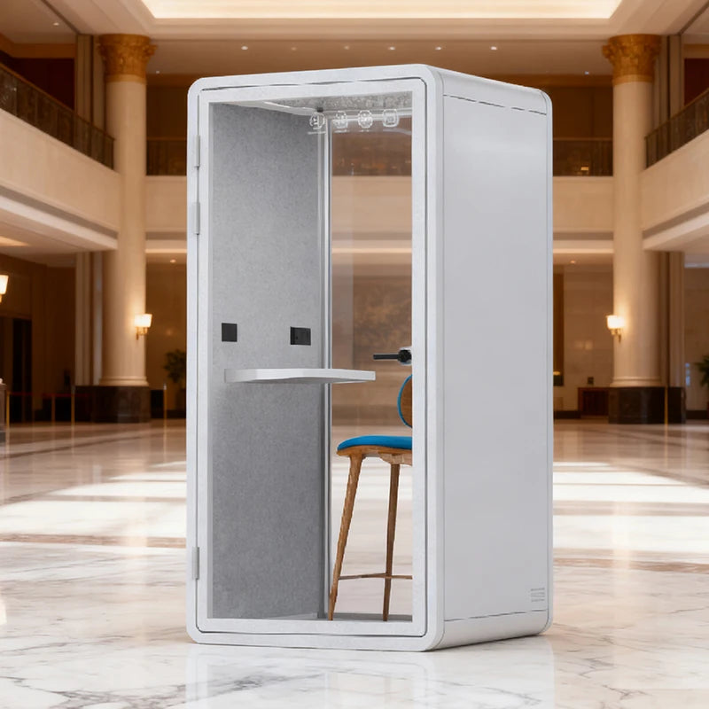 Office Cabin – Soundproof Modular Steel Structure – Indoor Use | KIMLUD