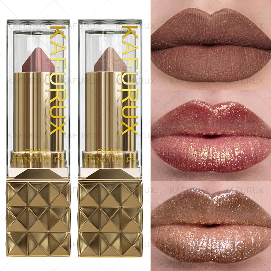 Lipstick – Two Tone Glitter – Red | KIMLUD