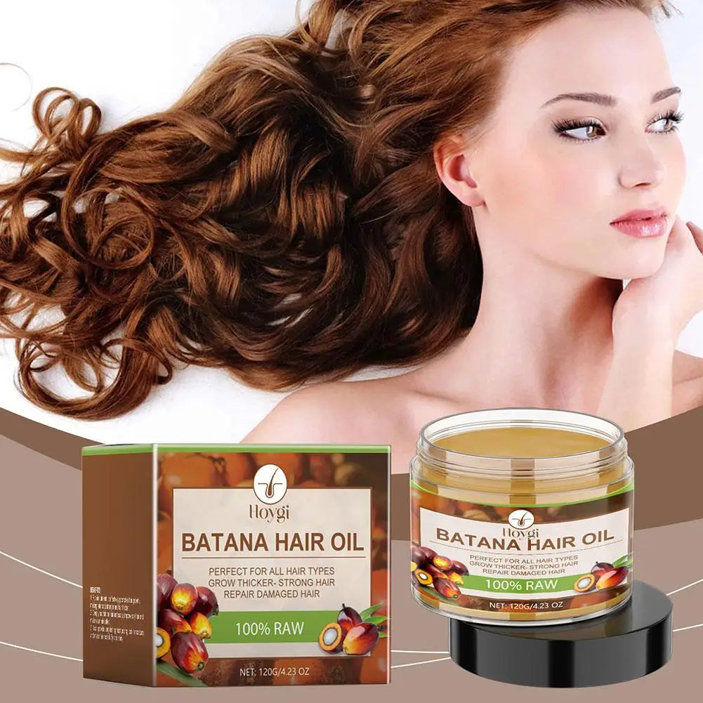 Batana Oil Hair Treatment For Nourished Scalp And Silky Strands — Amber | KIMLUD