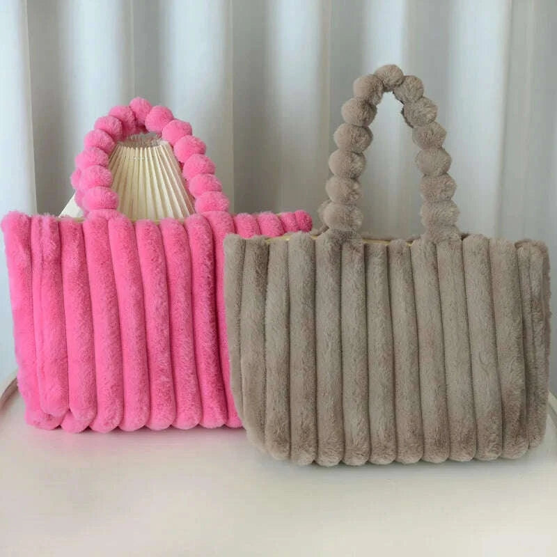 autumn-winter-soft-plush-totes-bags-stylish-college-student-women-handbag-shoulder-bag-with-leather-material-polyester-liningkimludkimlud-35556309