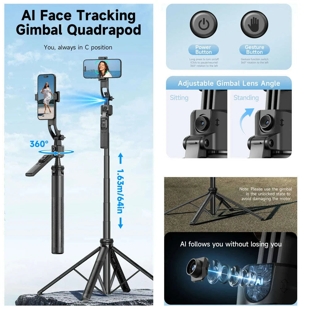 ai-smart-gimbal-tripod-selfie-stick-foldable-360°-auto-follow-up-face-tracking-gimbal-all-in-one-phone-holder-for-smartphonekimludkimlud-35561760