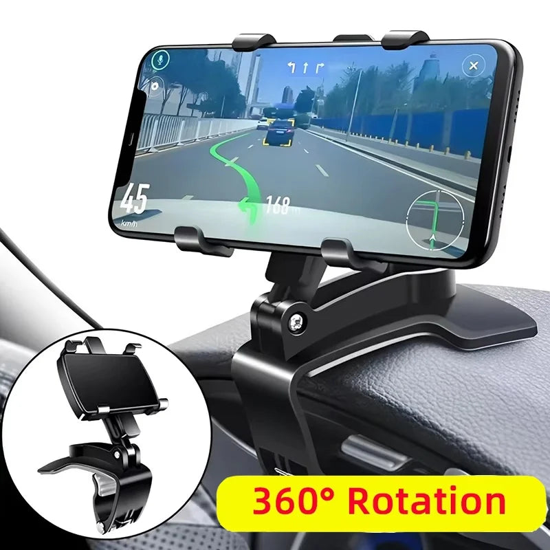 Universal 360 Degree Multifunction Car Mobile Phone Holder Stand GPS Bracket Smartphone Support In Car For iPhone Samsung Xiaomi