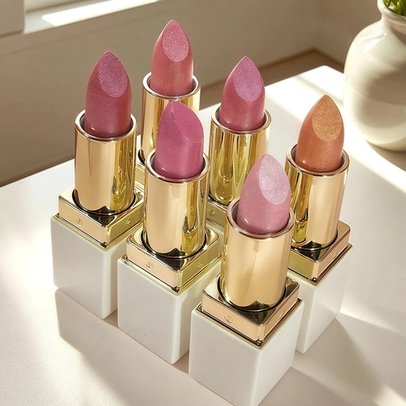 Lipstick – Waterproof – Glitter Velvet – Pearlescent Purple | KIMLUD