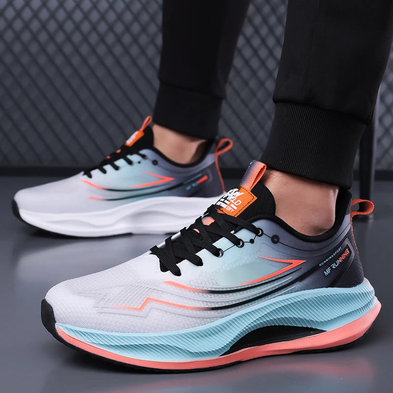 Men's Shoes  Sports Shoes   Shock-Absorbing Breathable Running Shoes Lightweight Sports Casual Comfortable Rebound and Versatile