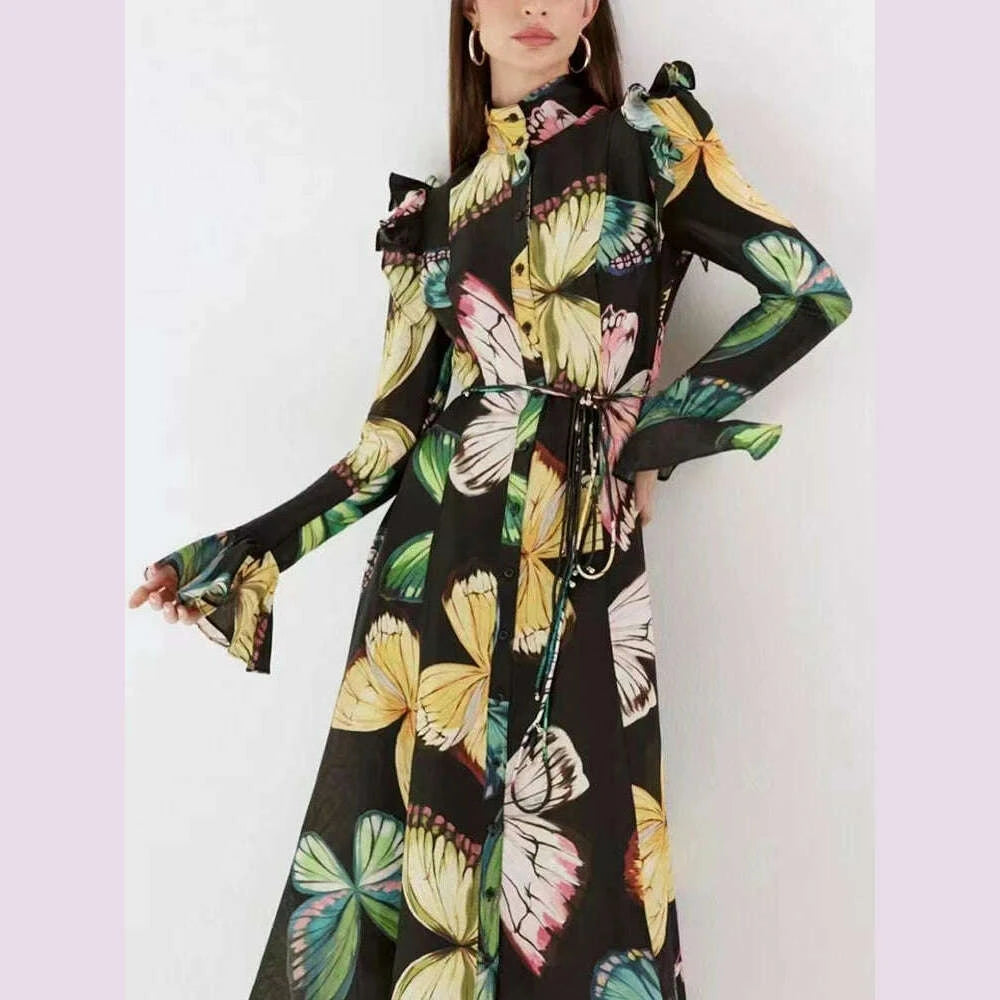 vgh-hit-color-printing-patchwork-lace-up-dress-for-women-stand-collar-long-sleeve-high-waist-elegant-dresses-female-fashion-new-kimlud-kimlud-33911566