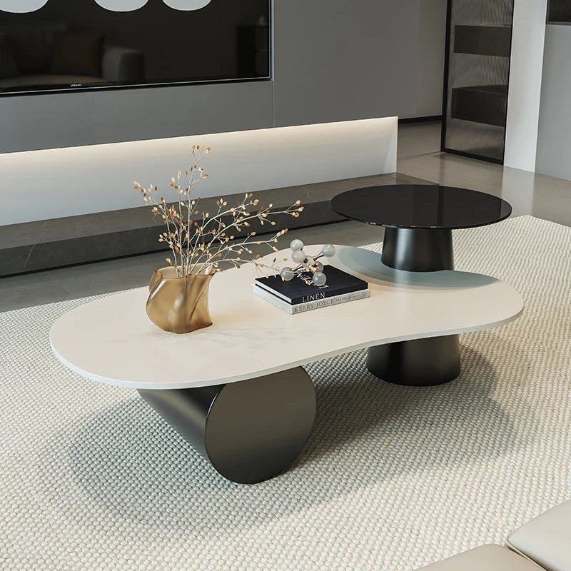Wooden Side Table Modern Minimalist — Natural | KIMLUD