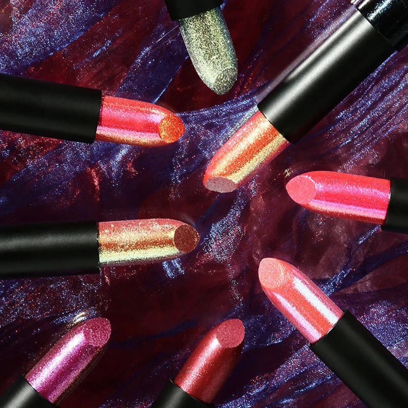 Lipstick – Waterproof Long Lasting – Metallic Purple | KIMLUD