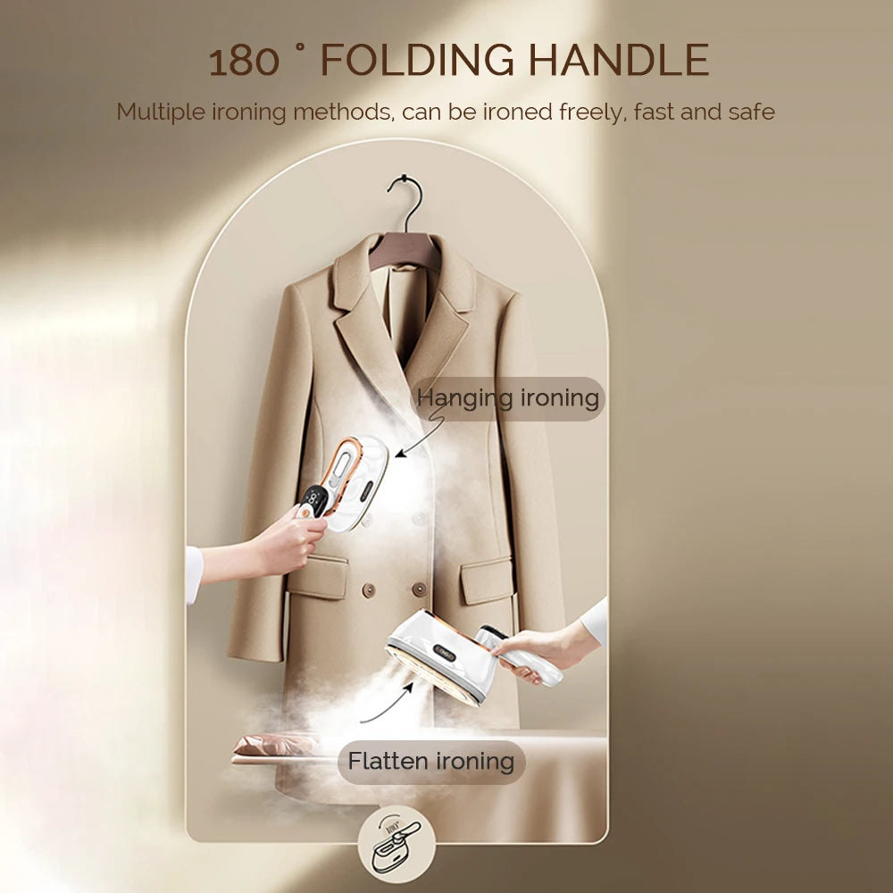KIMLUD, 1200W Small Hand Holding Ironing Machine Iron Machine Household Steam 4Gear Portable Hanging Ironing Machine Steam iron, KIMLUD Womens Clothes