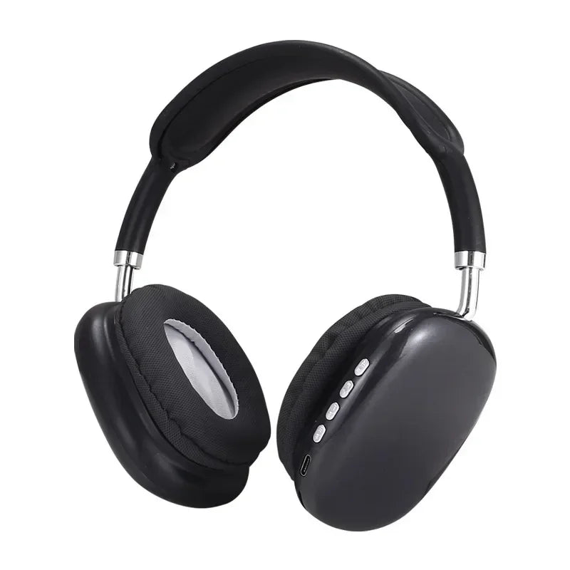 Bluetooth Wireless Headset With Mic — White | KIMLUD