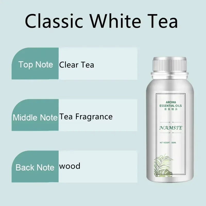 Aromatherapy Air Purifier 500ml Capacity — White | KIMLUD