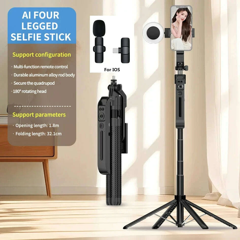 c12-18m-selfie-tripod-for-cell-phone-360°auto-rotation-ai-tracking-shooting-quadrapod-with-remote-control-mobile-phone-holderkimludkimlud-35561825