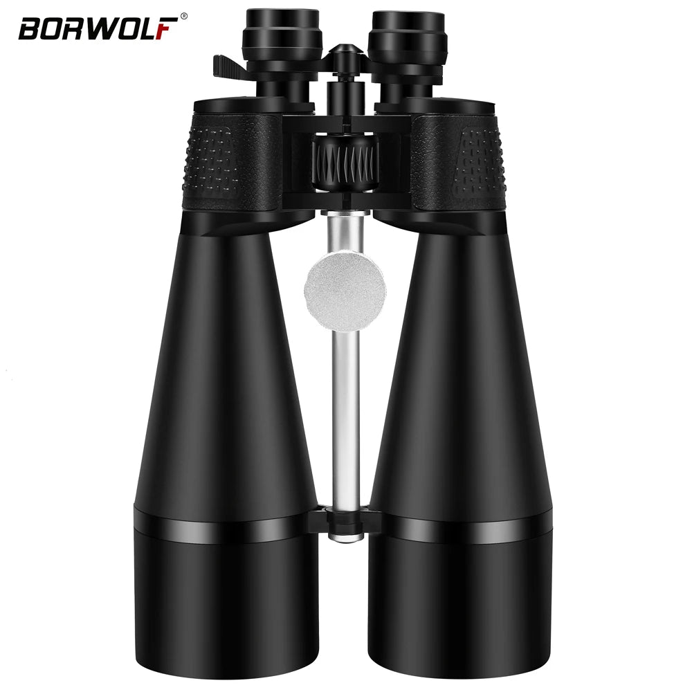 BORWOLF Binoculars 25-75X80 Hight Definition  waterproof  Military  Telescope for Bird watching Hiking Hunting Sport