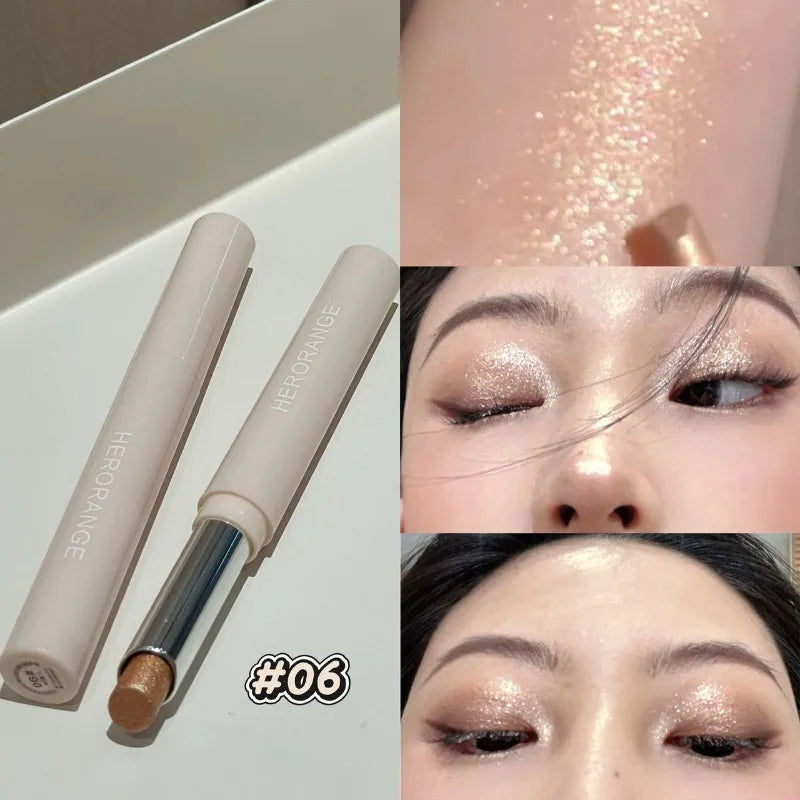 Eyeshadow Stick – Glitter Finish – Pearlescent – Waterproof | KIMLUD
