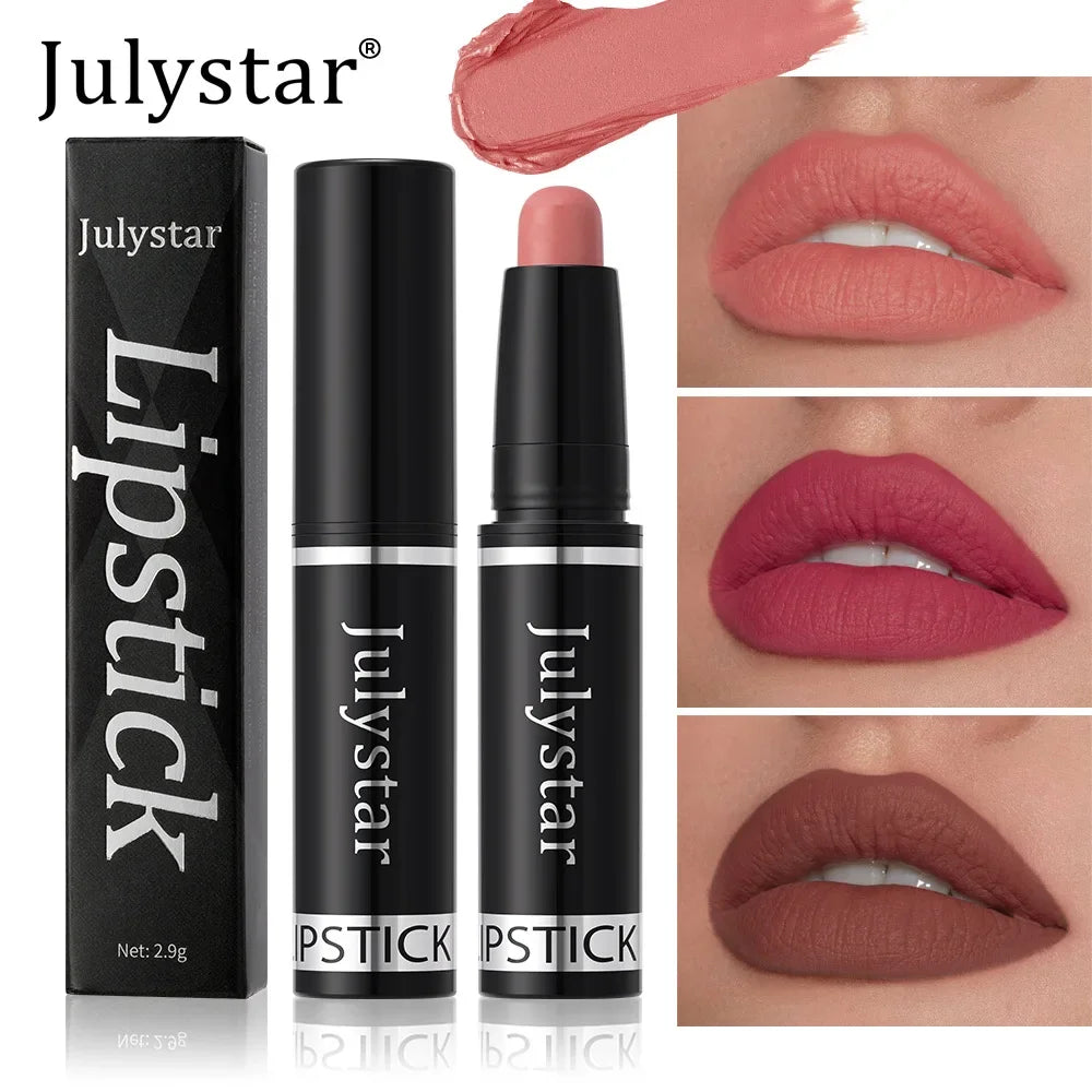 Matte Lipstick Pencil – Long-Lasting Waterproof – Nude Brown | KIMLUD