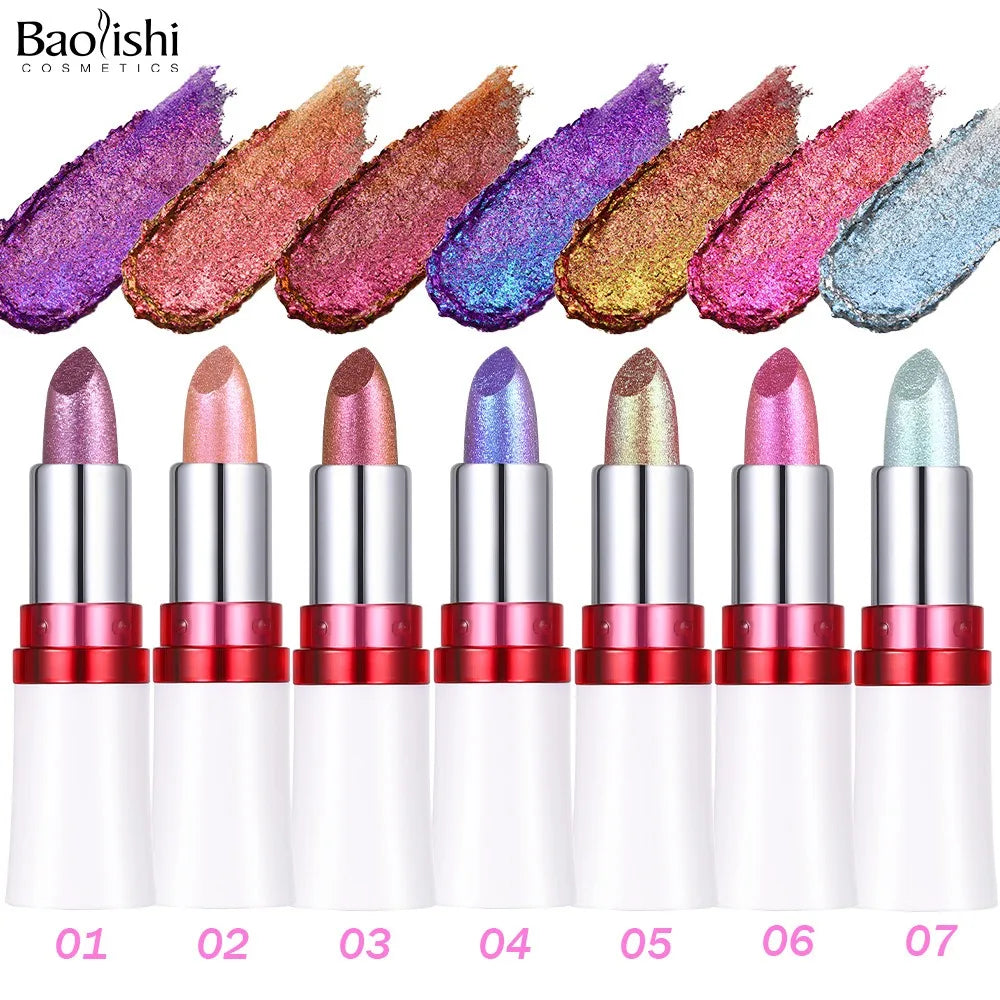 Lipstick – Color-Changing – Metallic – Blue Purple | KIMLUD