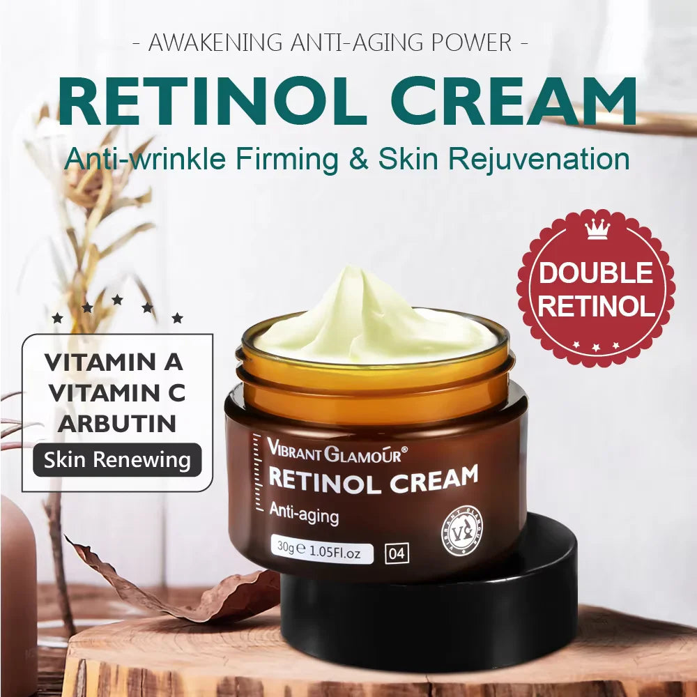 Skincare Set Retinol Toner Essence Cream Sunscreen — White | KIMLUD