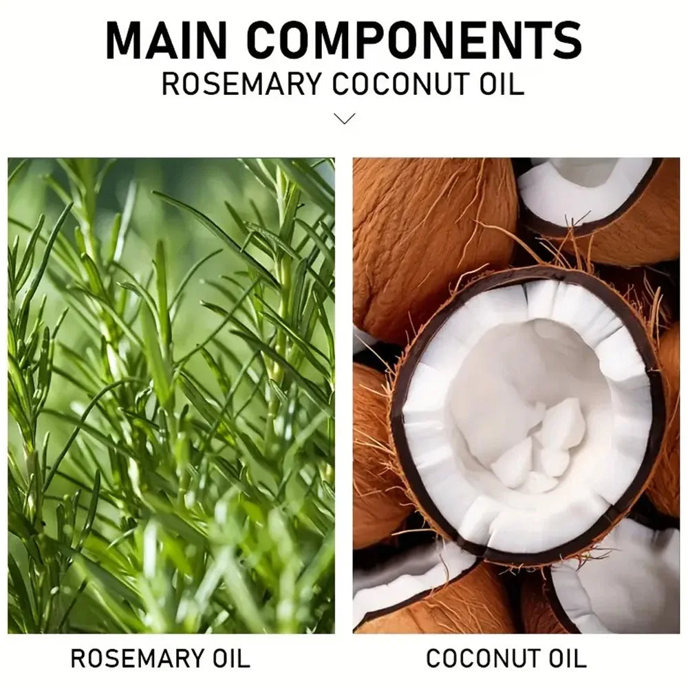 Coconut Oil Hair Treatment With Rosemary — Amber | KIMLUD