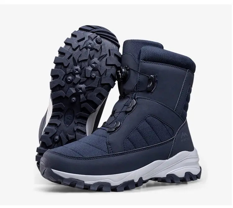 2024 Winter New Thick-soled Non-slip Comfortable Lightweight Velvet Outdoor Cotton Boots Men