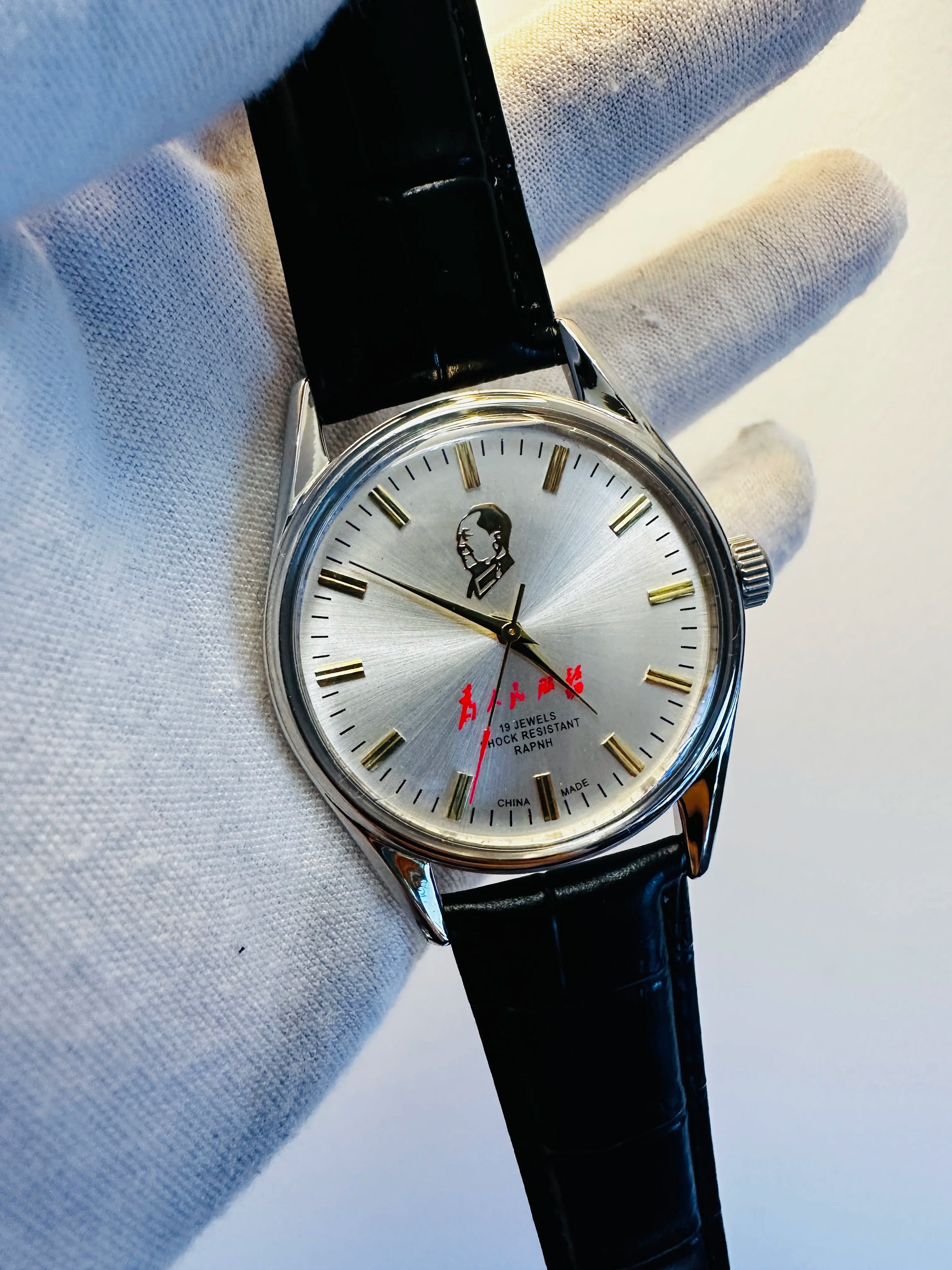 Men Mechanical Watch Manual Winding Retro Waterproof Mens Watch Religio Masculino Watche for Men