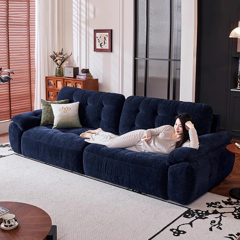 Minimalist Modern Sofa Foldable — Charcoal | KIMLUD
