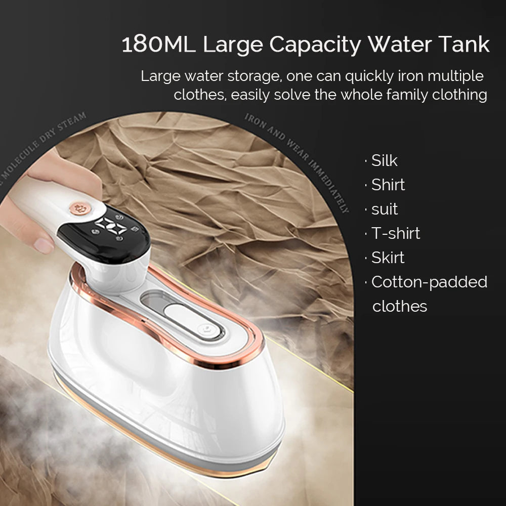 KIMLUD, 1200W Small Hand Holding Ironing Machine Iron Machine Household Steam 4Gear Portable Hanging Ironing Machine Steam iron, KIMLUD Womens Clothes