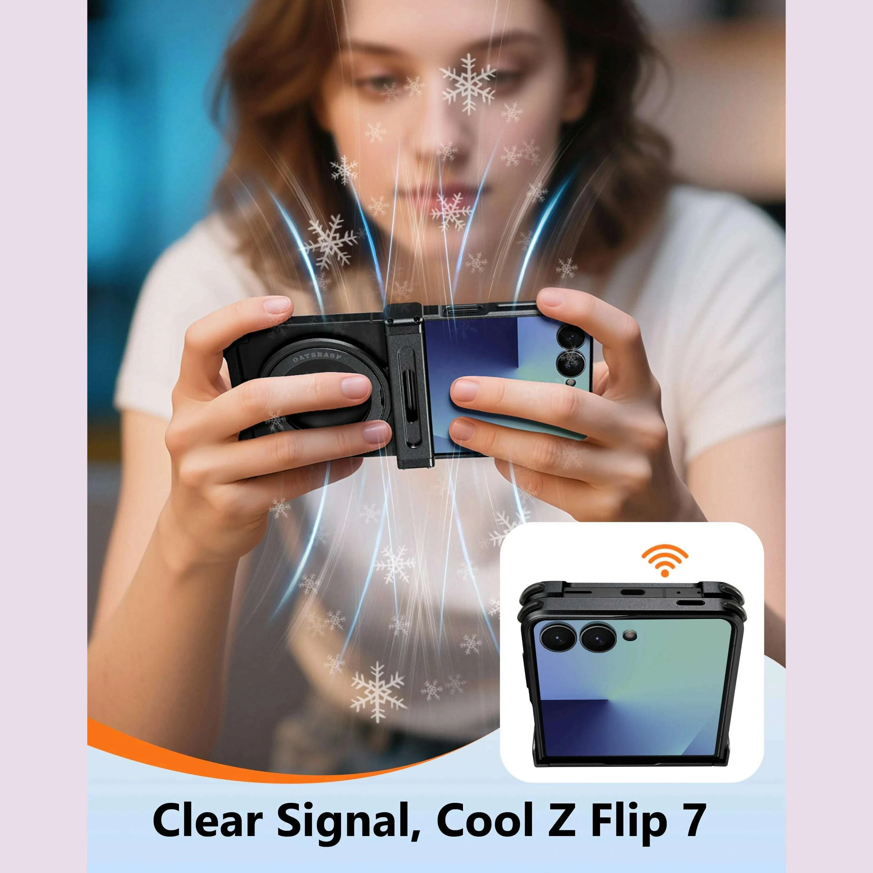 oatsbasf-metal-frameless-phone-case-for-samsung-galaxy-z-flip-7-with-kickstand-360°rotation-magnetic-shockproof-protective-coverkimlud-womens-fashion-34614554