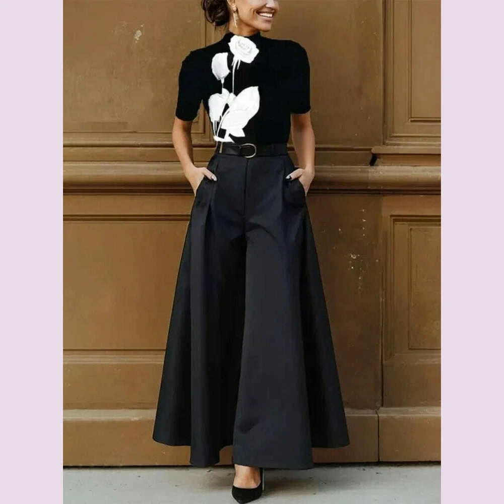 yeezzi-womens-flower-printed-stand-collar-skinny-tops-2025-new-half-sleeves-urban-casual-office-trendy-black-basics-t-shirtskimlud-womens-fashion-34606188