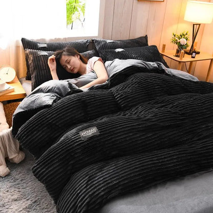 Duvet Cover – Winter Warmth – Velvet | KIMLUD