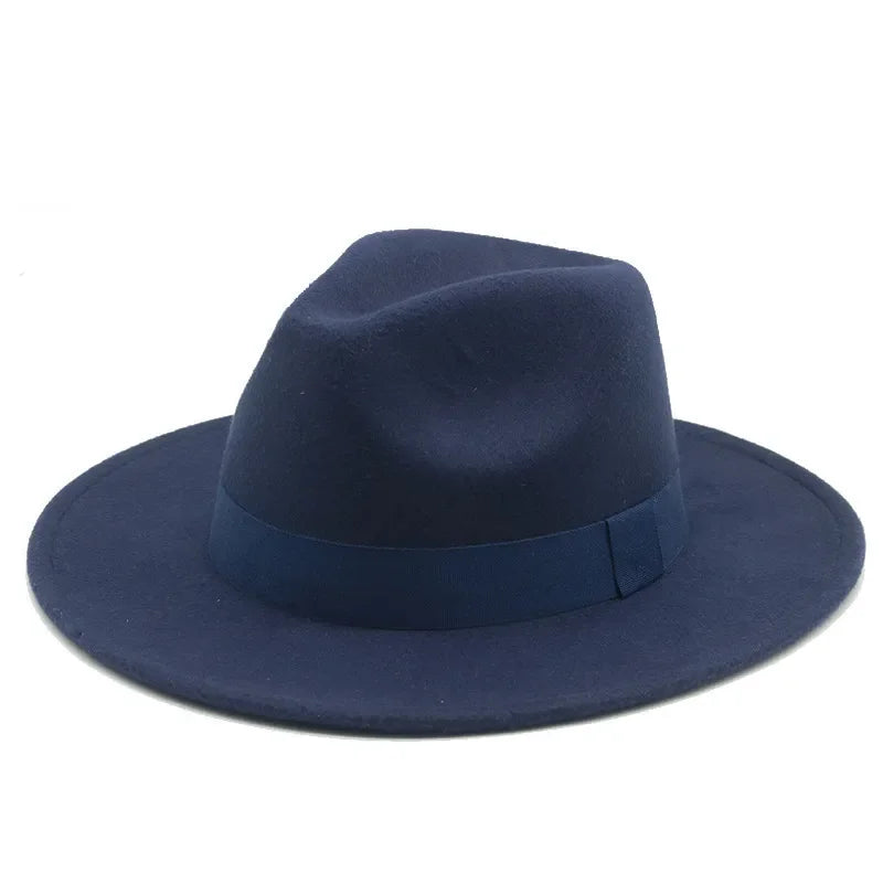 Fedora Hat – Unisex Decorative – Cotton-Polyester | KIMLUD