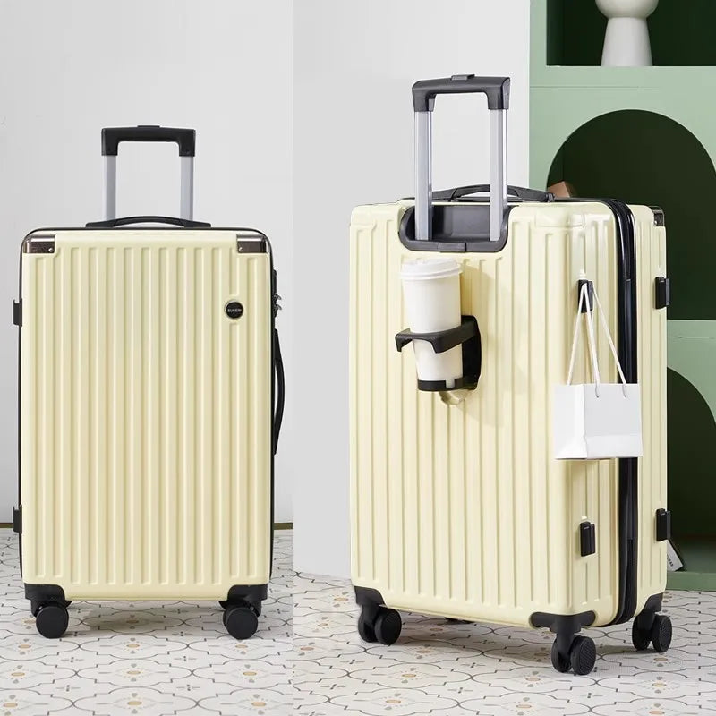 20/24inch Travel Luggage With Universal Wheels Lightweight Suitcase Waterproof Travel Bag