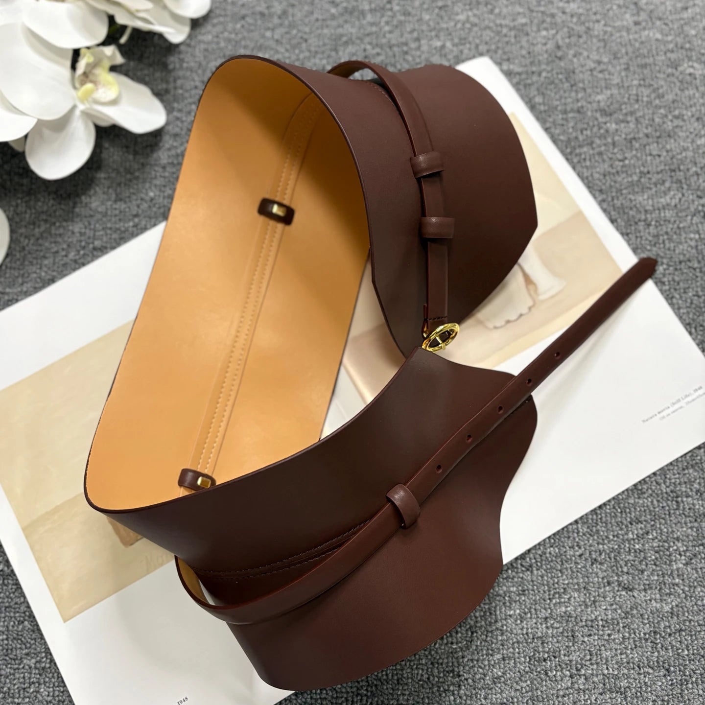 Belt - Slimming Dual Use - Split Leather | KIMLUD