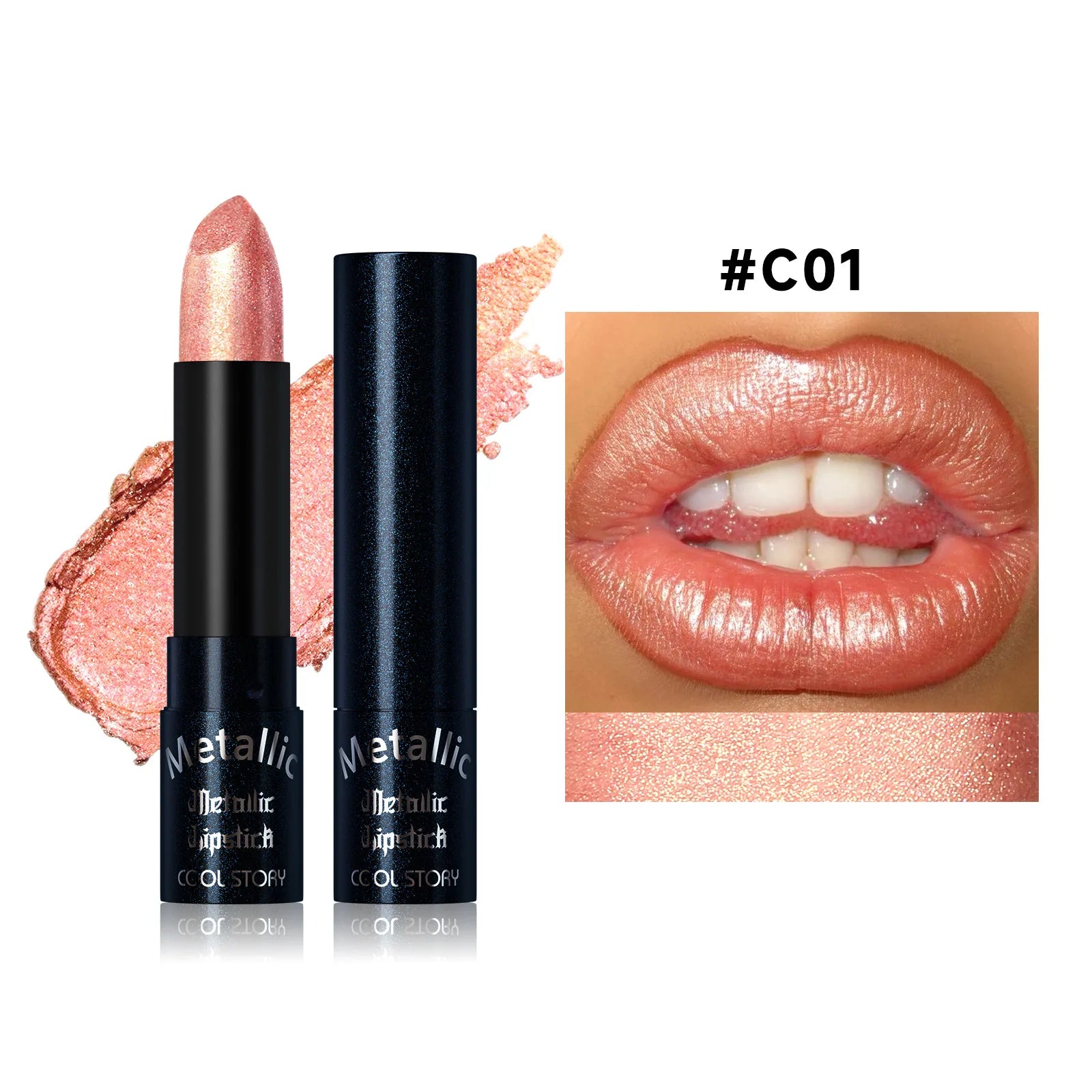 Lipstick – Waterproof – Matte – Pearlescent Pink | KIMLUD