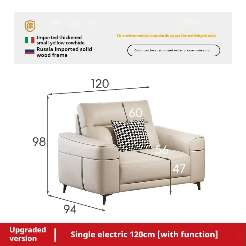 Luxury Fancy Sofa Chair Modern Nordic Loveseat Recliner Sofa Daybed Leather Divani Da Soggiorno Furniture Home