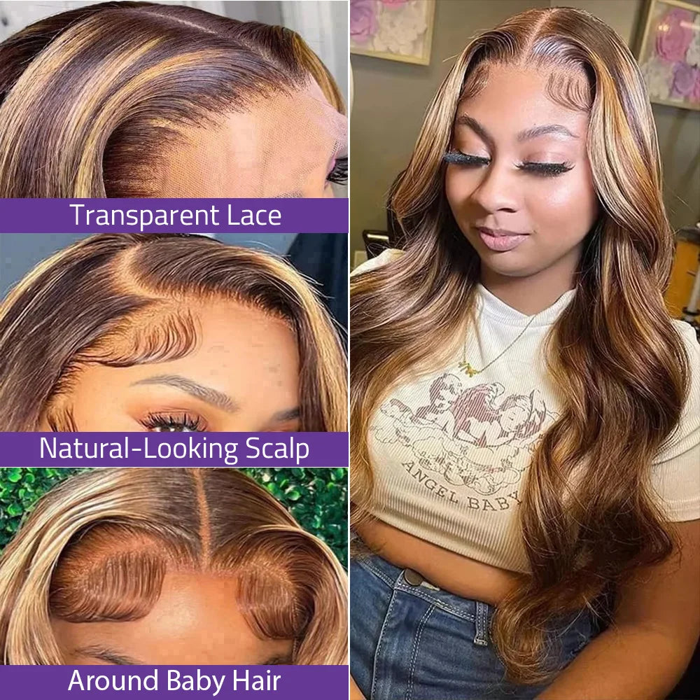 Lace Front Wig – HD 13x6 – Remy Human Hair – Honey Blonde | KIMLUD