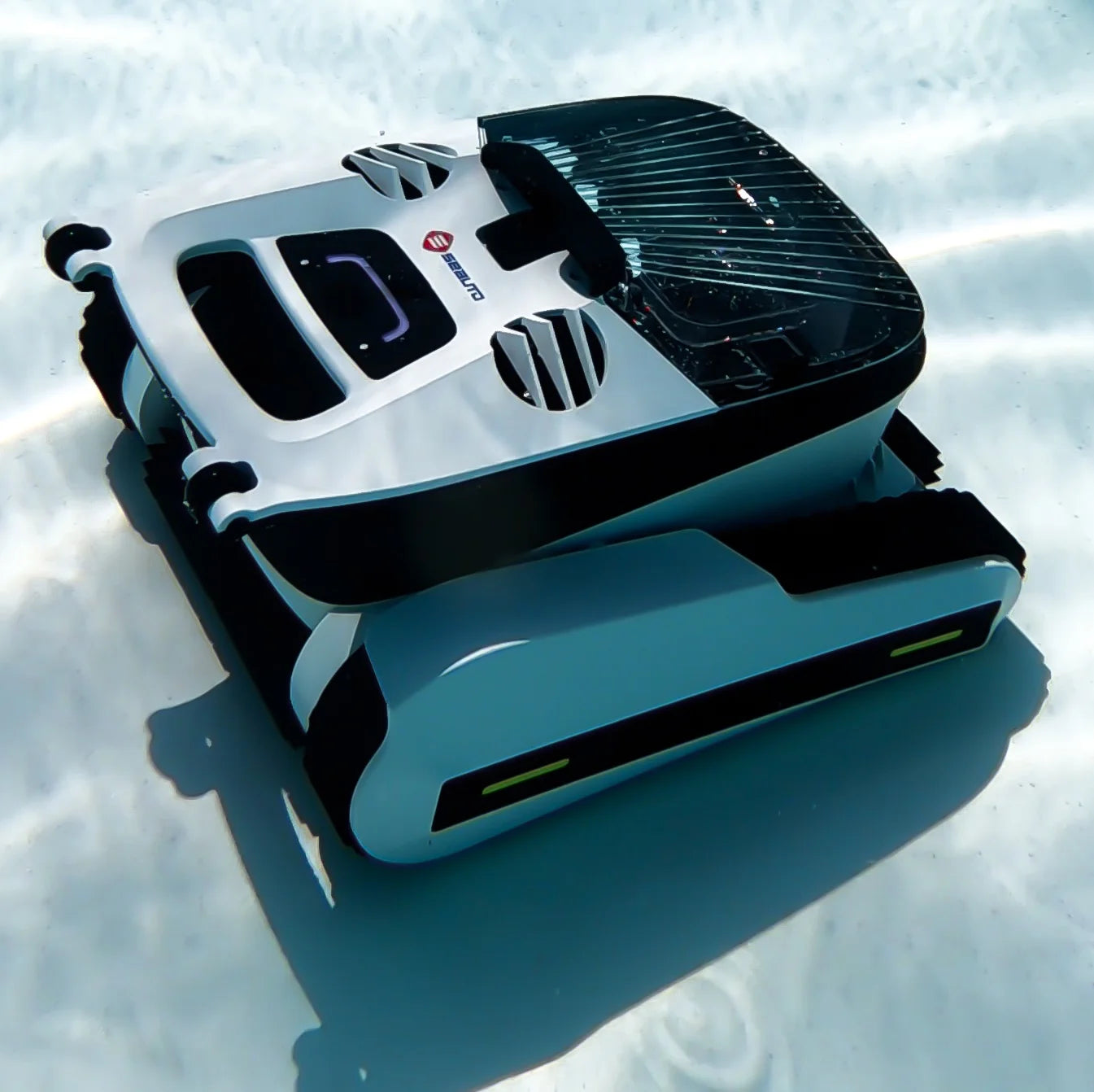 Wireless Automatic Pool Cleaner Mobile Phone Control Robotic Swimming Pool Cleaner That Can Climb