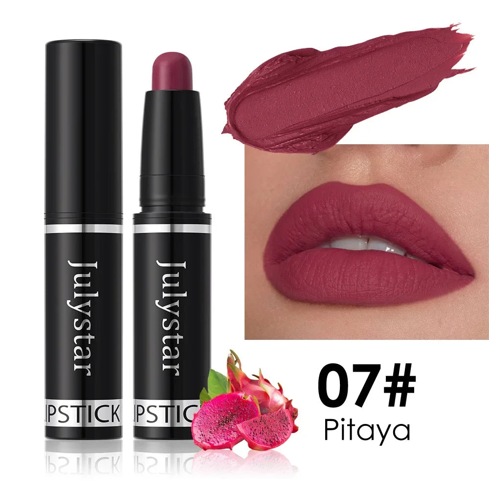 Matte Lipstick Pencil – Long-Lasting Waterproof – Nude Brown | KIMLUD
