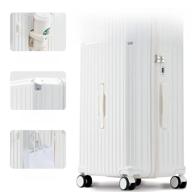 High Quali Durable 28 Inch Travel Suitcase Large Capaci Lage Bag with Rolling Wheels And Password Lo for Travel