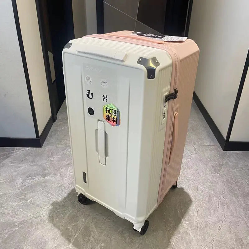 COLENARA  20"22"24"26"28"30"32"34"36"40 Inch Women's Luggage Large Capacity Trolley Case Trolley Style Travel Bag Suitcase
