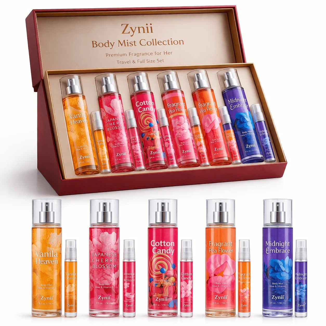 Floral Pheromone Fragrance Set — Crystal Clear | KIMLUD